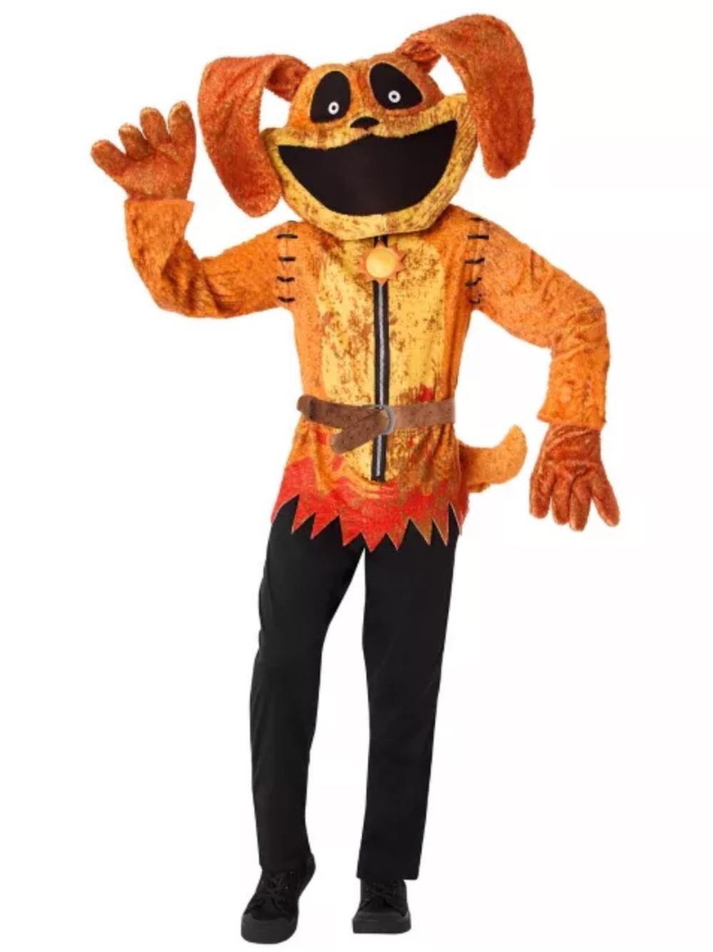 Poppy Playtime Monster DogDay Costume 🖤🐶🧡 Child Large 12/14